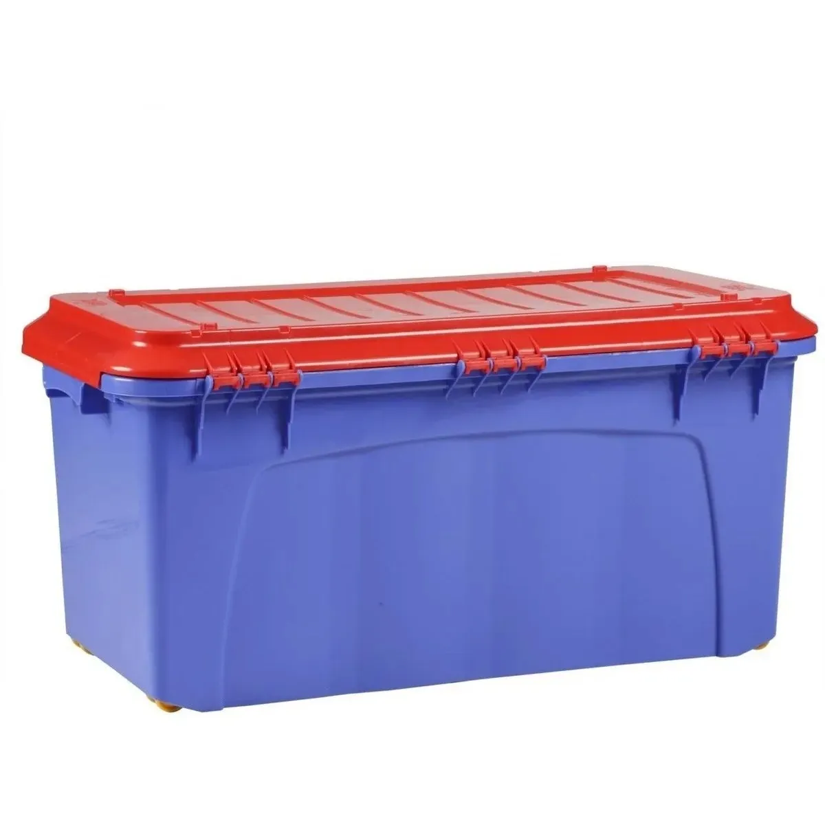 REYPLAST - Caja Organizadora Baul Movil Con Ruedas Almacenamiento 90 L