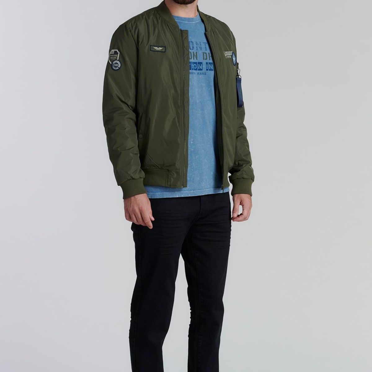 FEROUCH - Chaqueta Pilot Fj Fjs Verde Ferouch