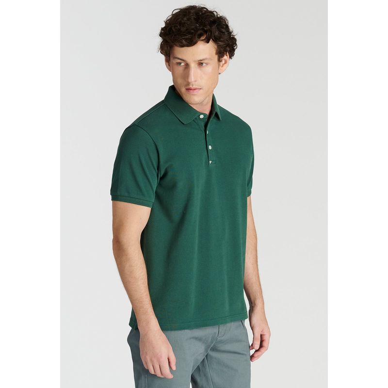 NEW MAN - Polera Polo Roma Heritage Azul Newman