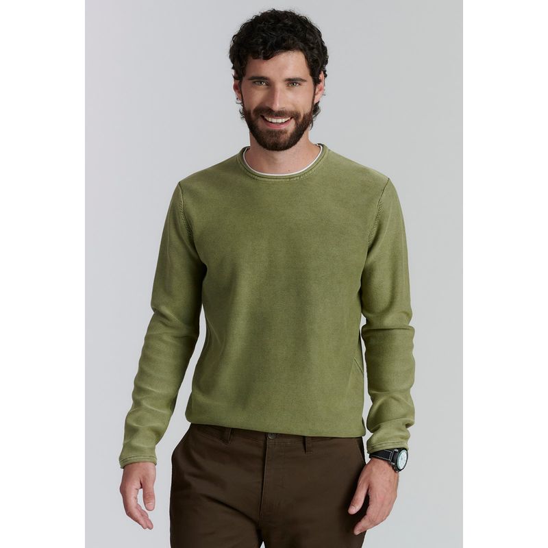FEROUCH - Sweater Arlingtone F Fr Verde Ferouch