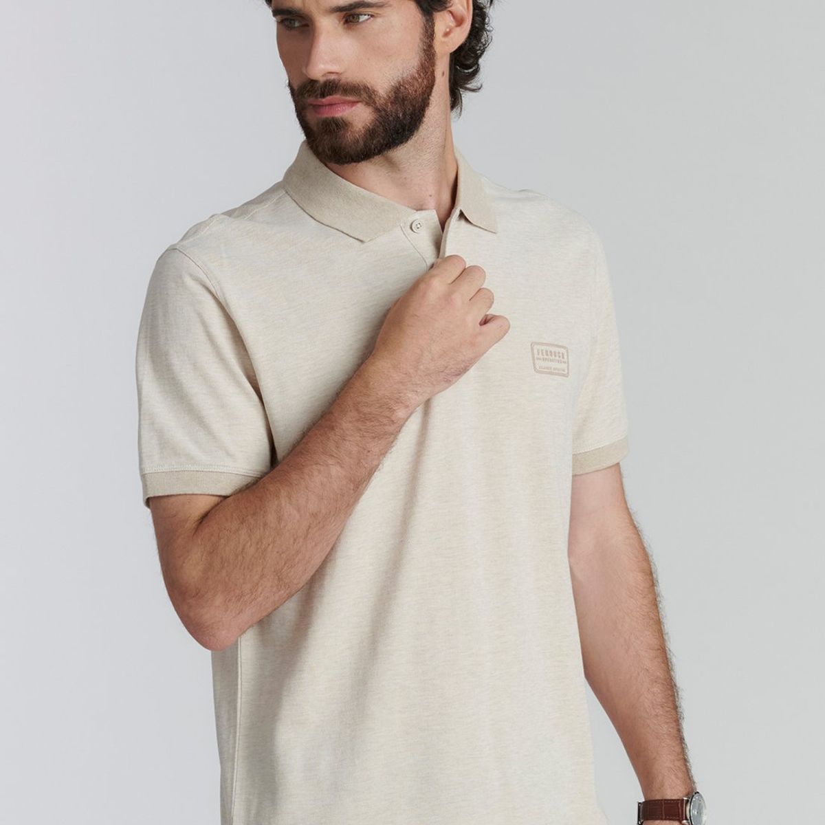FEROUCH - Polera Baltimore Fr Beige Ferouch