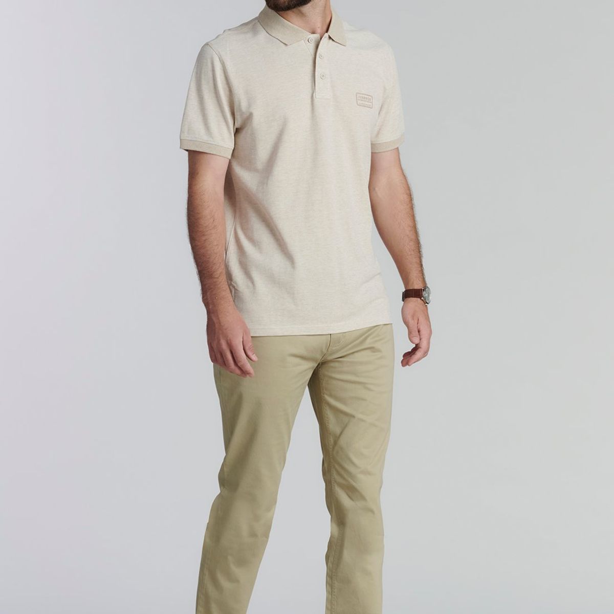 FEROUCH - Polera Baltimore Fr Beige Ferouch