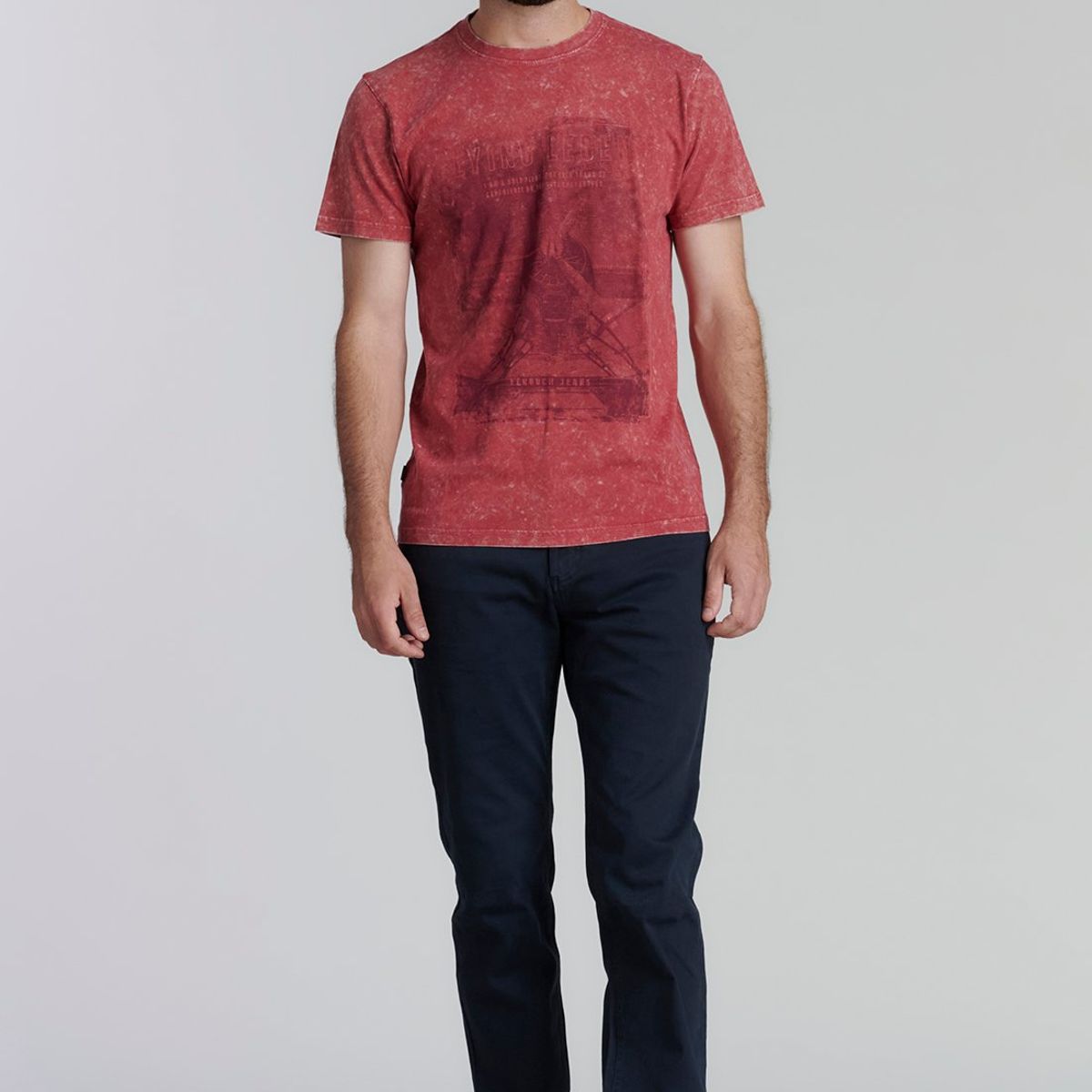 FEROUCH - Polera Boston Fjs Rojo Ferouch