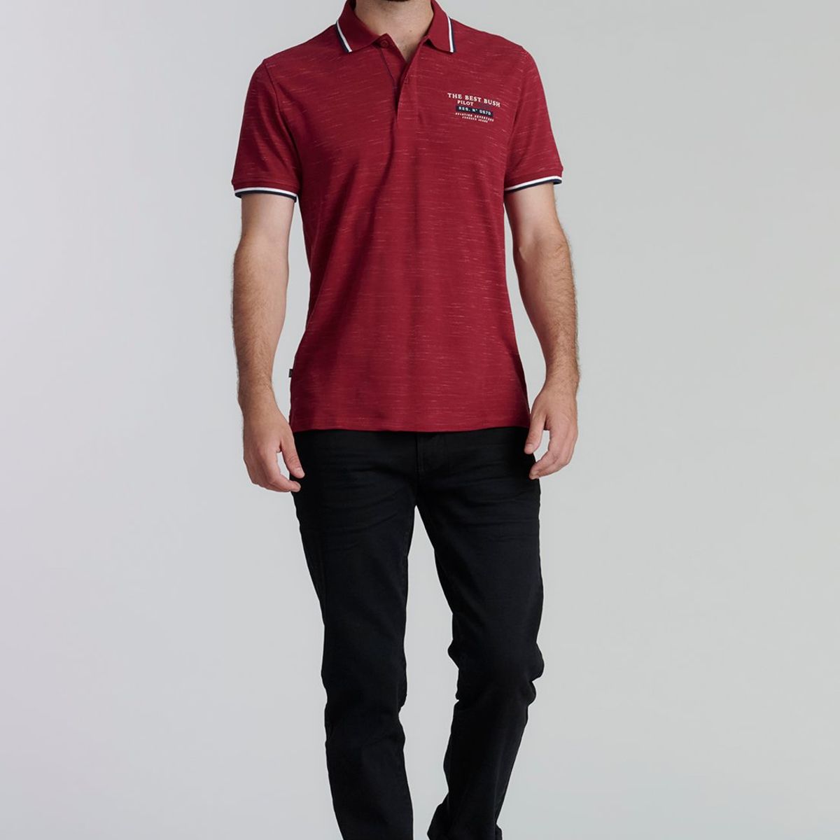 FEROUCH - Polera Chicago Fjs Rojo Ferouch