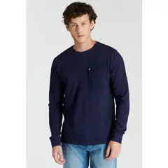NEW MAN - Polera Riva Heritage Azul Newman