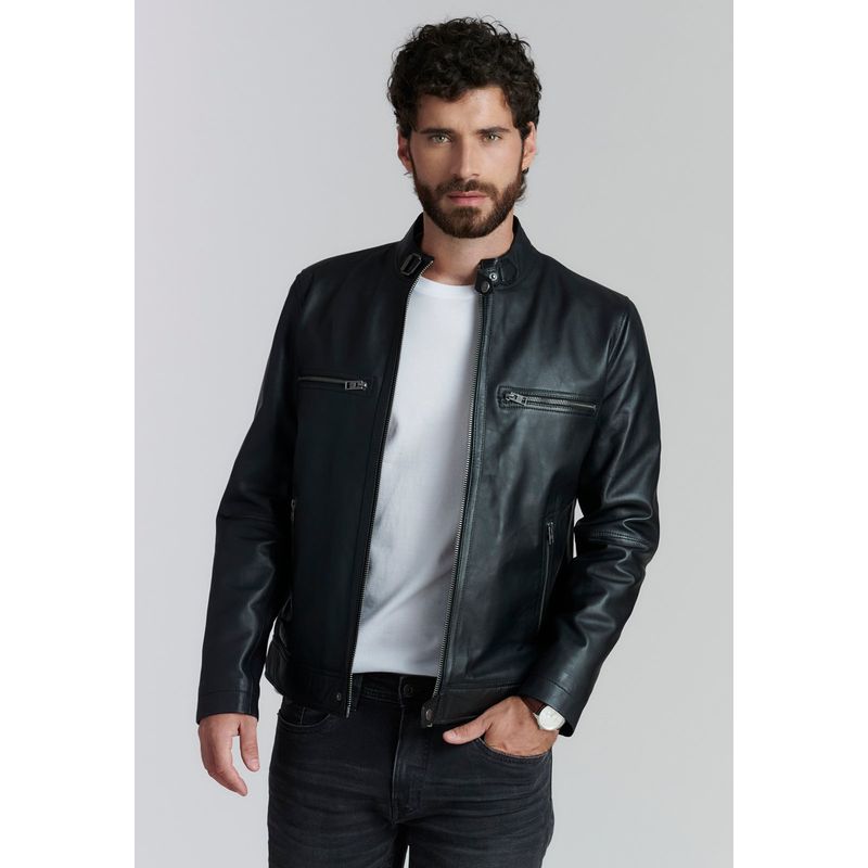 FEROUCH - Chaqueta Biker Colorado Fj Fjs Negro Ferouch
