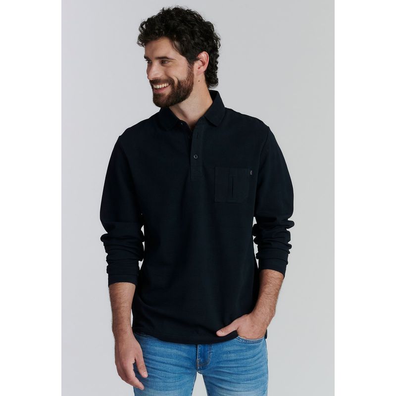 FEROUCH - Polera Delaware Fjs Negro Ferouch