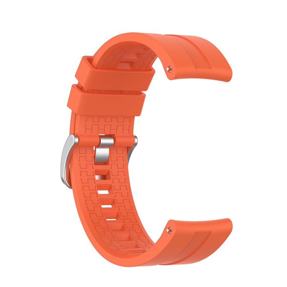 GENERICO - Correa Para Watch Samsung Huawei 22mm  Naranja