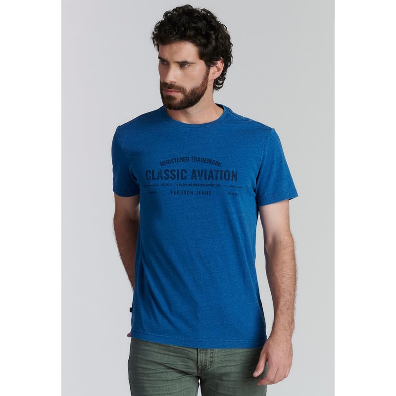 FEROUCH - Polera Idaho Fjs Azul Ferouch