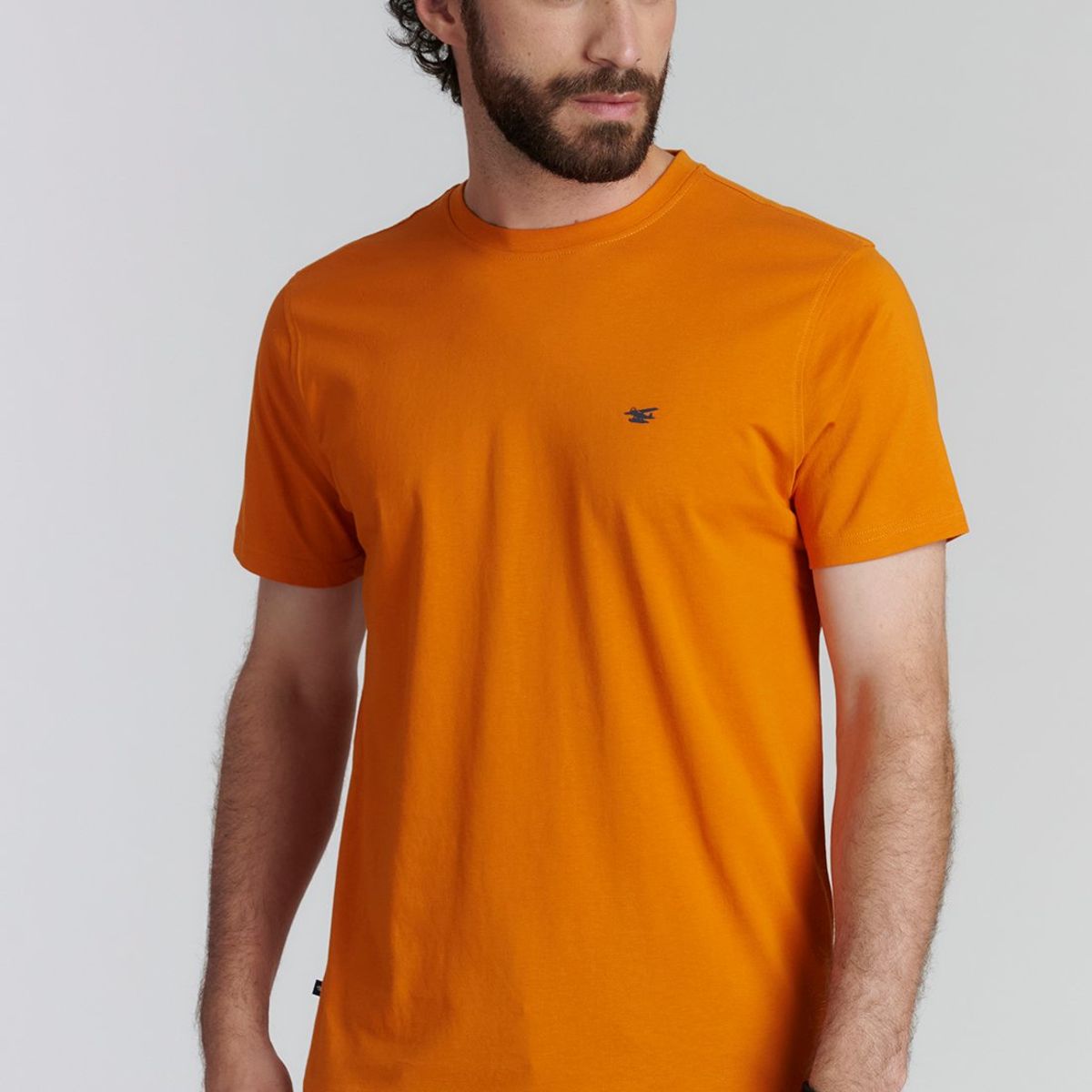 FEROUCH - Polera Básica  Maine Fr Naranja Ferouch