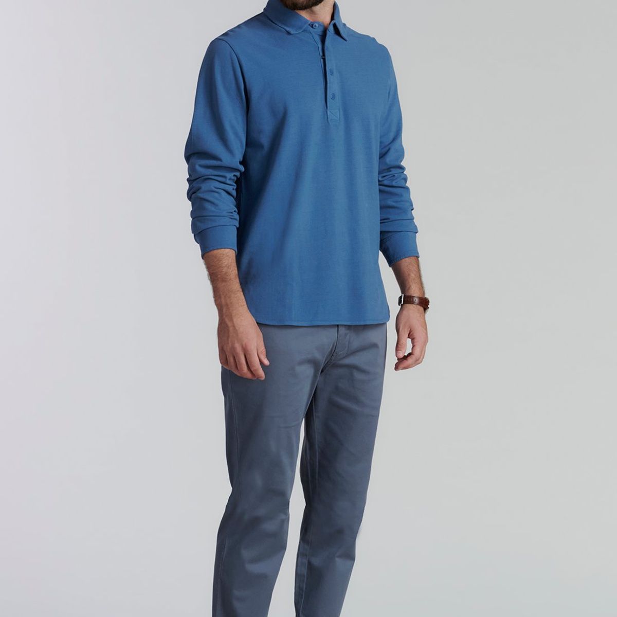 FEROUCH - Polera Denver Fjs Azul Ferouch