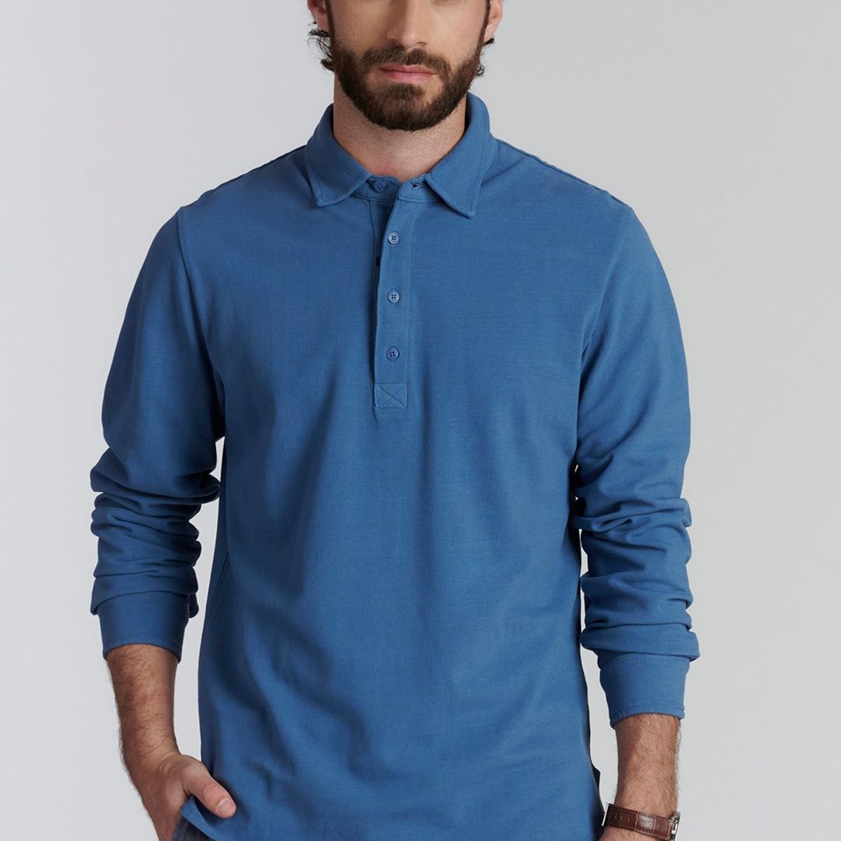 FEROUCH - Polera Denver Fjs Azul Ferouch