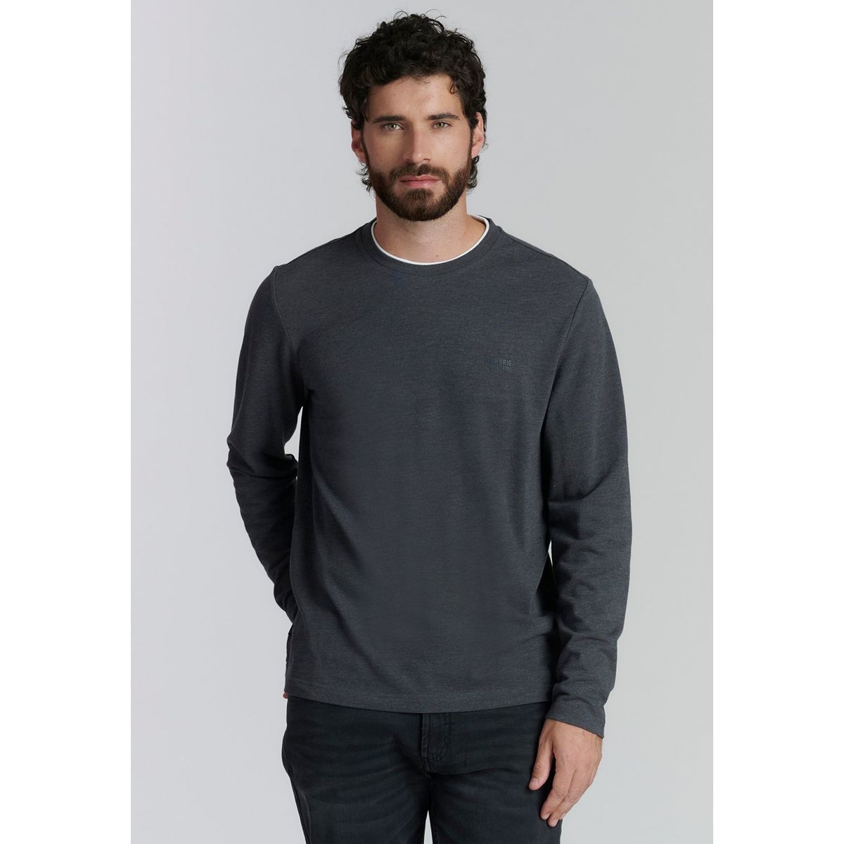 FEROUCH - Polera Hoboken Fjs Gris Ferouch
