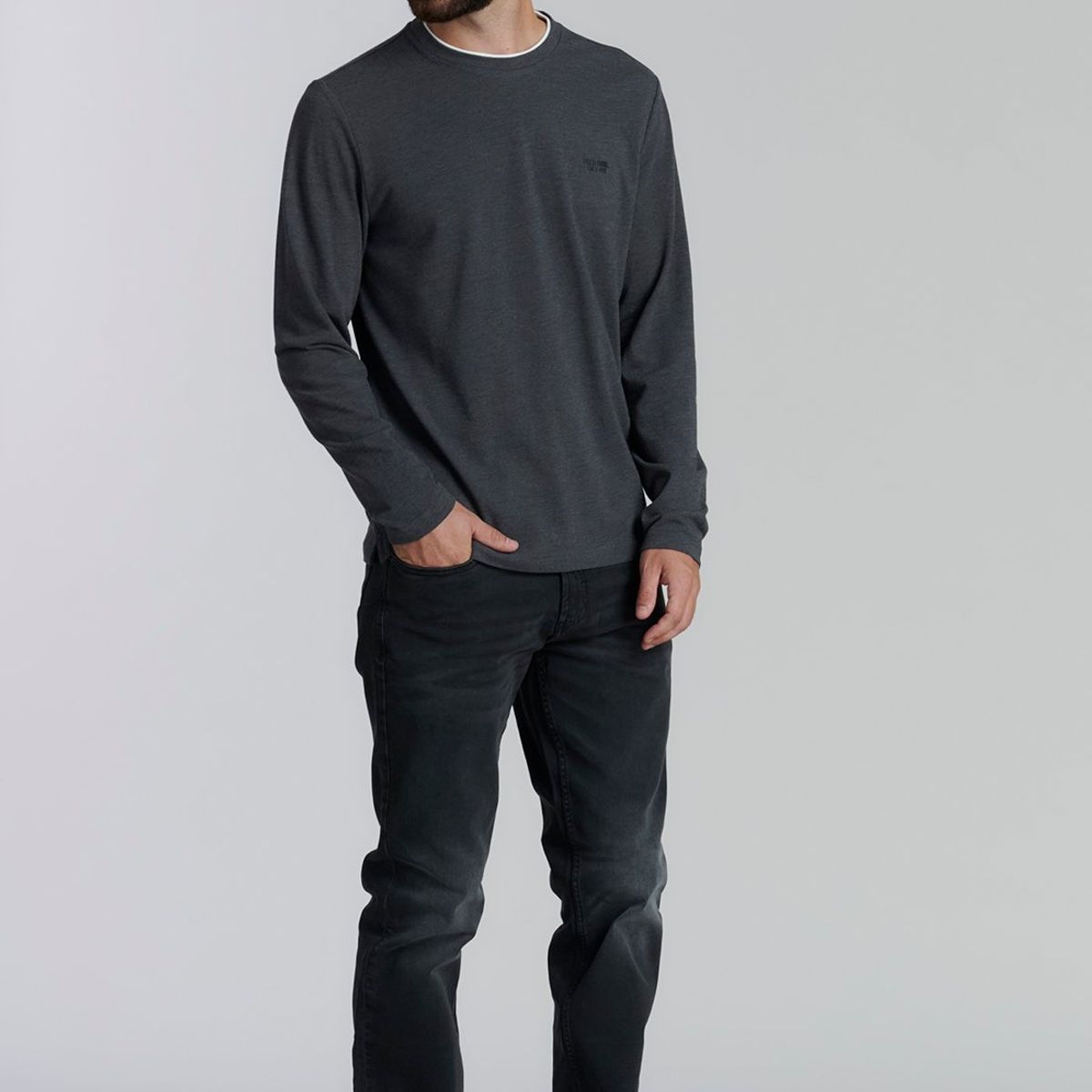 FEROUCH - Polera Hoboken Fjs Gris Ferouch