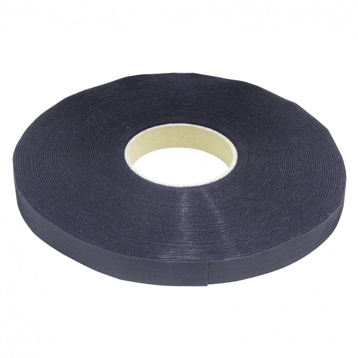 GENERICO - Amarra Velcro Clásica Doble Faz 25 Metros Negro 20mm