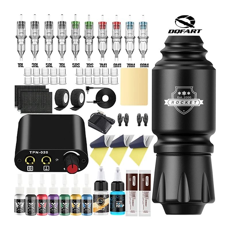 GENERICO - Kit de Tatuaje  DQFART – Innovación y Calidad en Cada Trazo