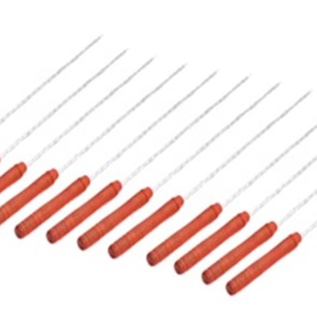 GENERICO - Pinchos Anticuchos Brochetas Asados Barbacoa 35cm Pack x 12