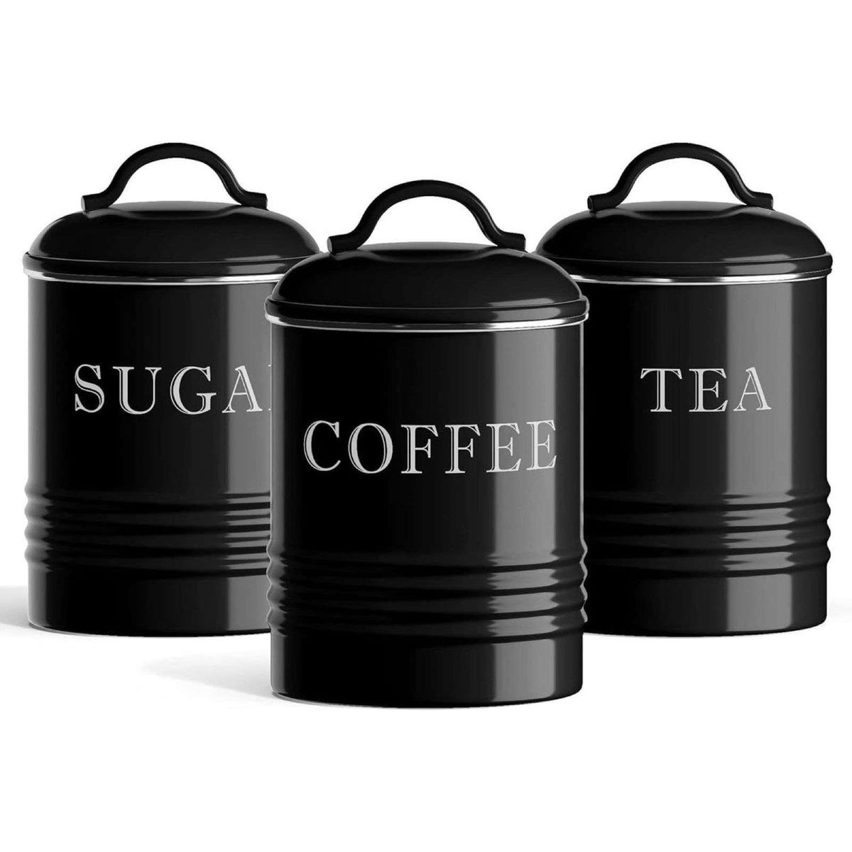 GENERICO - Juego  De  3 Recipientes Para Té Café Y Azúcar