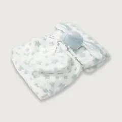 OPALINE - Manta Unisex bebé Azul 38829