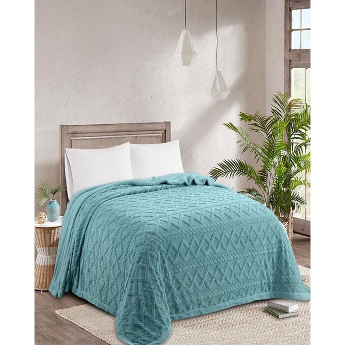 GENERICO - FRAZADA CON CHIPORRO 2 PLAZA NUEVA TEMPORADA 2025 T10