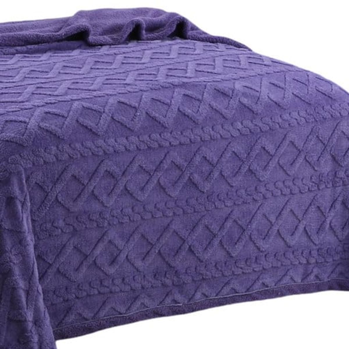 GENERICO - FRAZADA CON CHIPORRO KING 240 X 260 cm k03