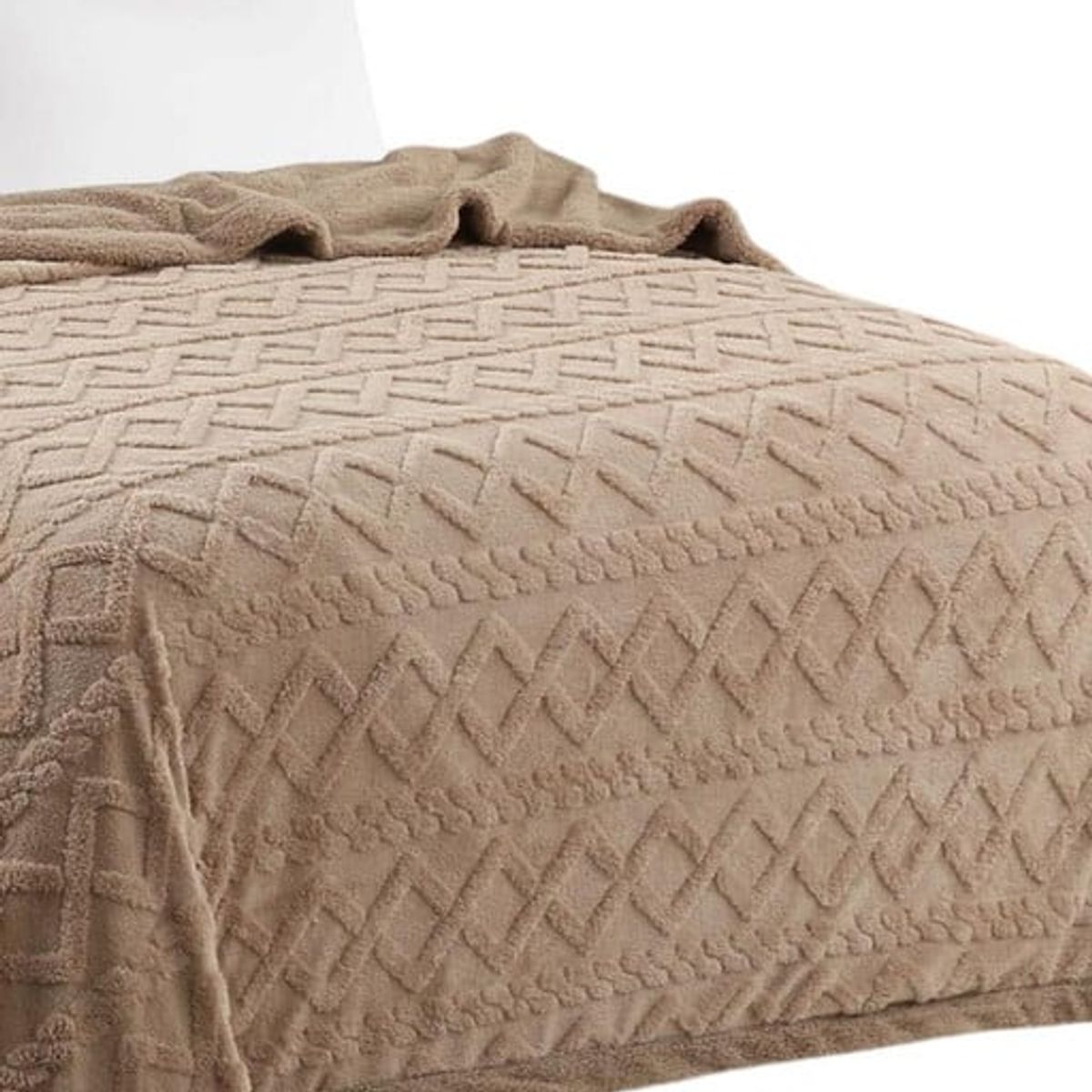 GENERICO - FRAZADA CON CHIPORRO KING 240 X 260 cm k06