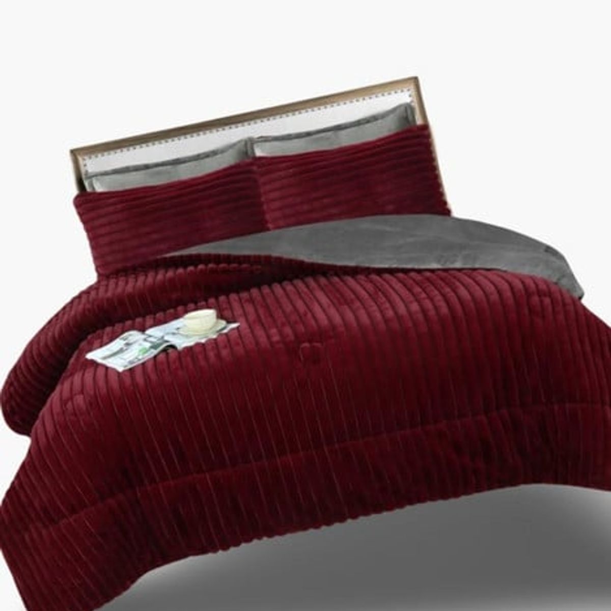 GENERICO - CUBRECAMA GRUESO DE INVIERNO CON CHIPORRO C07