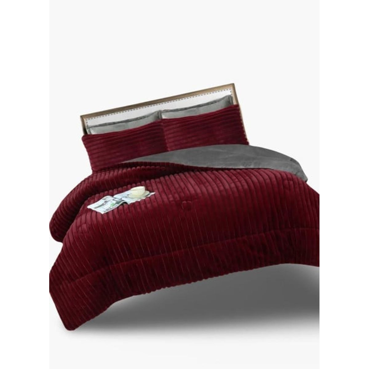 GENERICO - CUBRECAMA GRUESO DE INVIERNO CON CHIPORRO C07