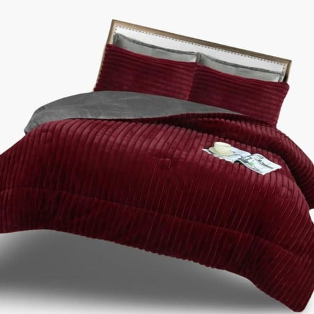 GENERICO - CUBRECAMA GRUESO DE INVIERNO CON CHIPORRO C07