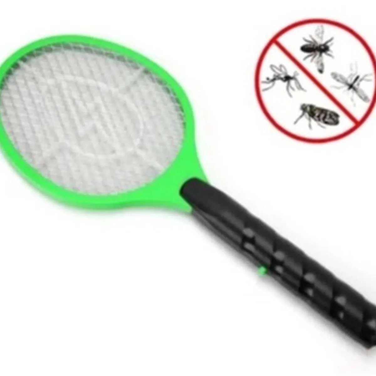 GENERICO - Raqueta Mata Moscas Eléctrico Recargable Matamosquito Zancudo