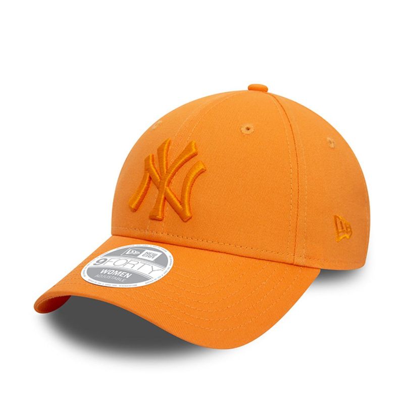 NEW ERA - Gorra 9Forty New York Yankees MLB League Essential Naranja Women