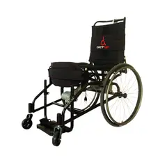 GENERICO - Silla De Ruedas Bipedestadora Get Up Con Respaldo Bajo