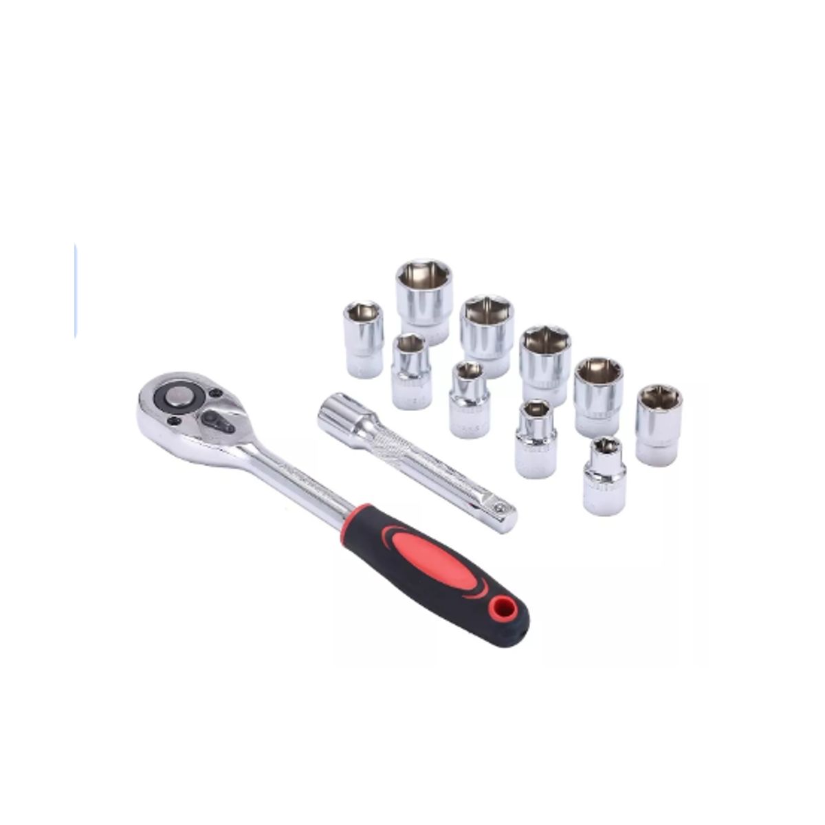 GENERICO - Set Juego Dados 12 Pieza Chicharra 1/2 Cromo Vanadio