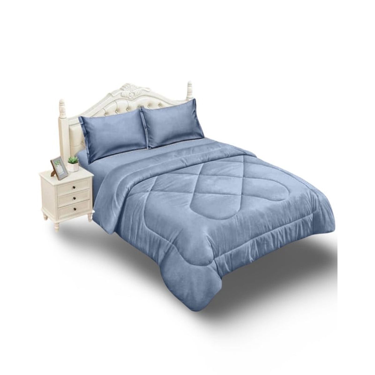 GENERICO - COBERTOR INVIERNO CON CHIPORRO KING 250 X 270 cm G05