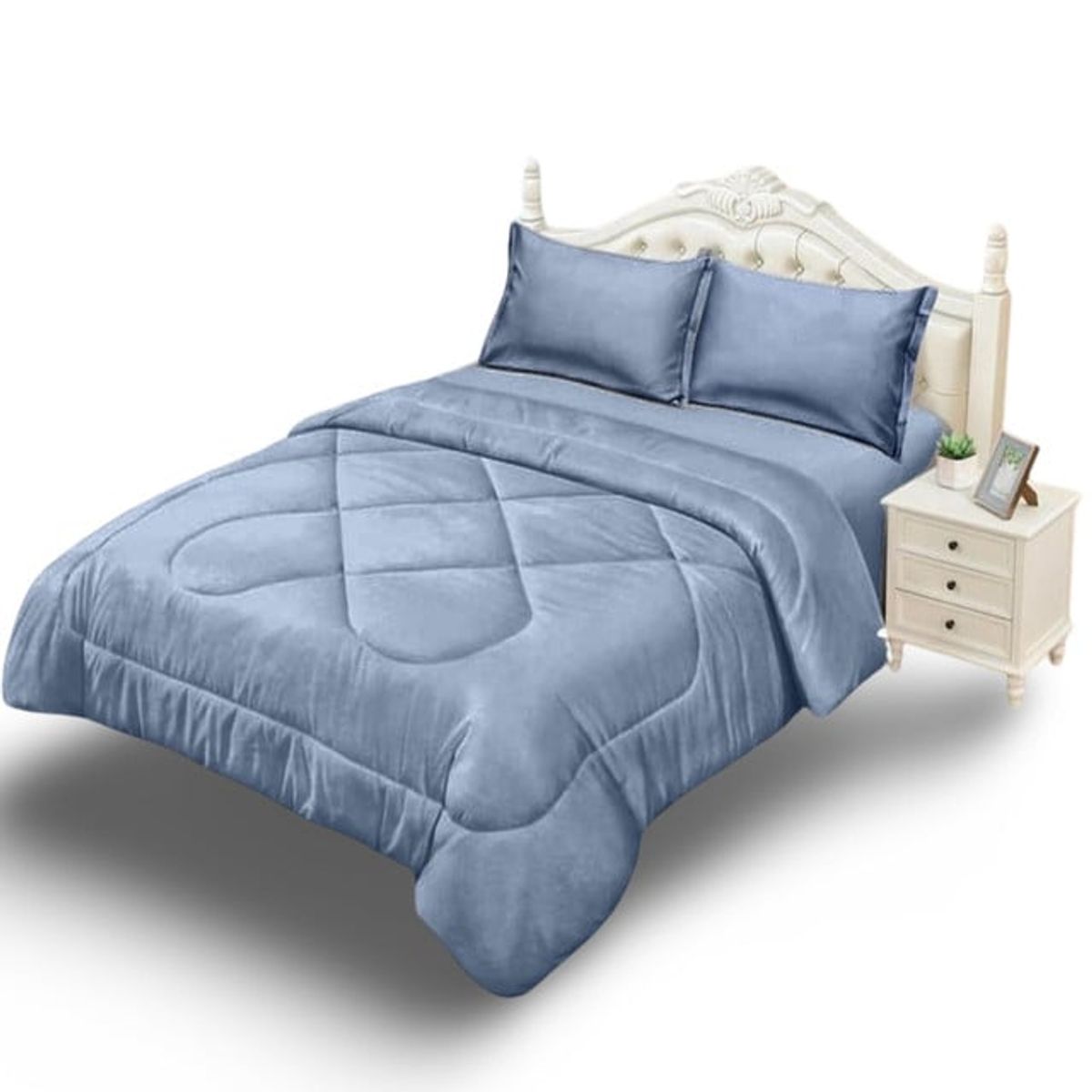 GENERICO - COBERTOR INVIERNO CON CHIPORRO KING 250 X 270 cm G05