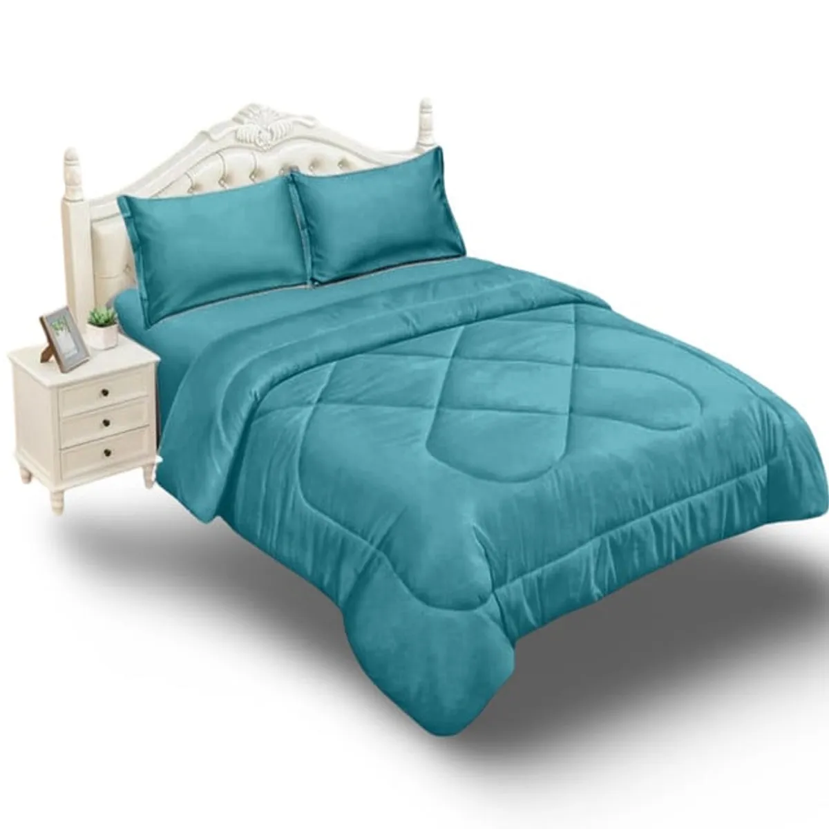 GENERICO - COBERTOR INVIERNO CON CHIPORRO SUPER KING 250 X 270 cm G04