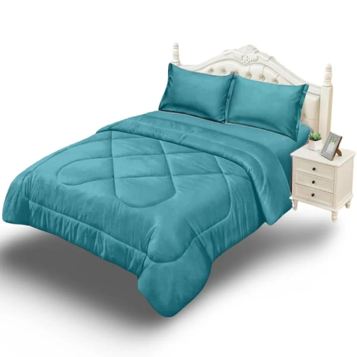 GENERICO - COBERTOR INVIERNO CON CHIPORRO SUPER KING 250 X 270 cm G04