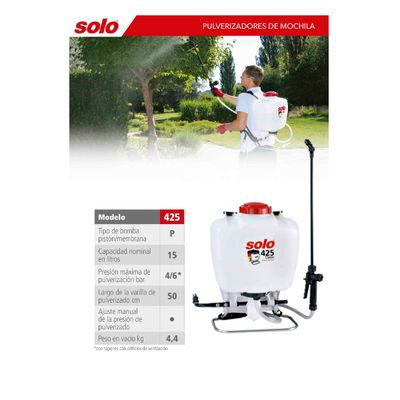 Imagen 2 del producto Pulverizador 425 15 LT