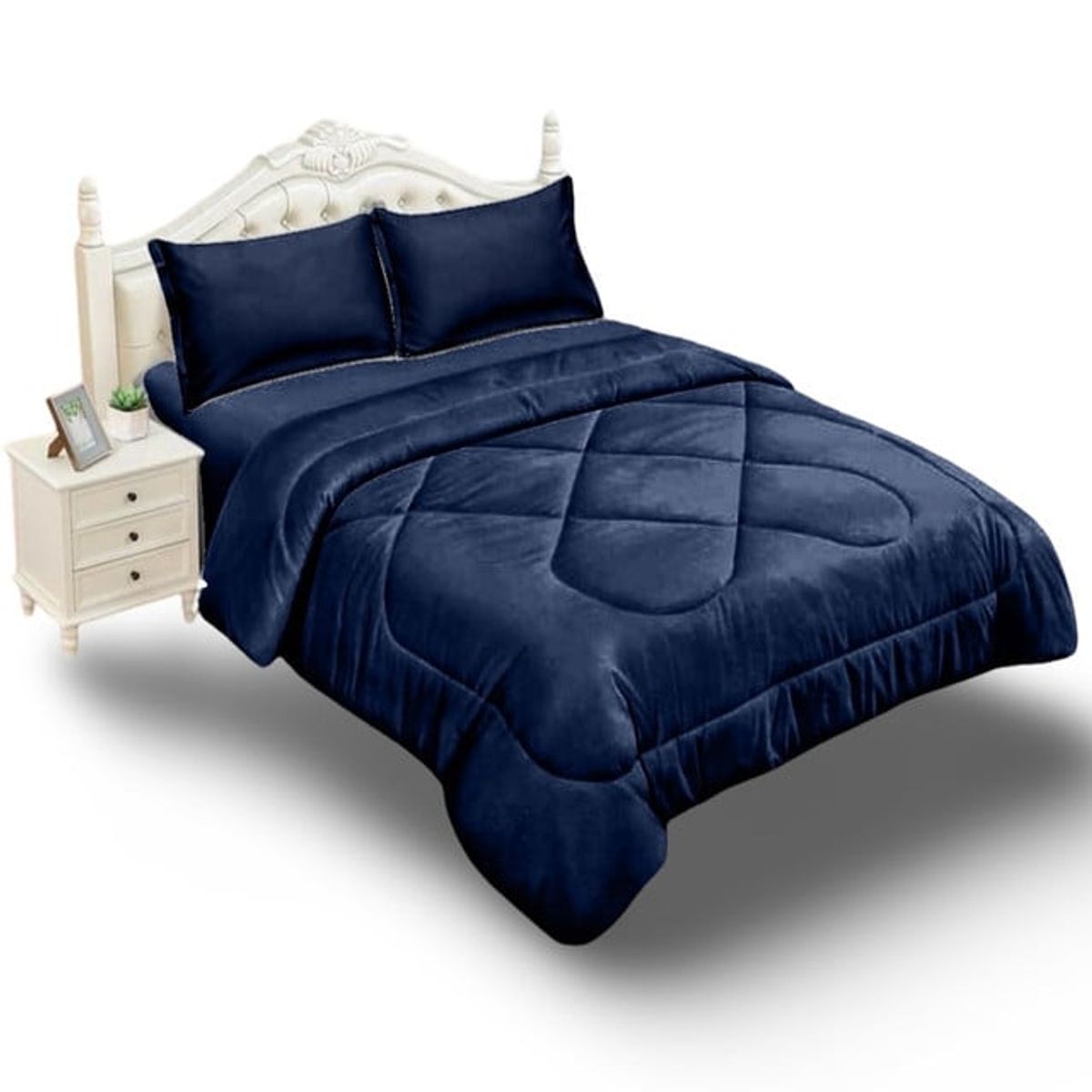 GENERICO - COBERTOR INVIERNO CON CHIPORRO SUPER KING 250 X 270 cm G01