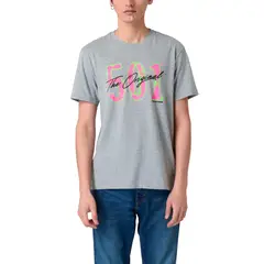 LEVIS - Polera Hombre Regular Fit Gráfica Gris
