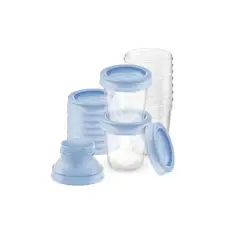 AVENT - Vasos almacenamiento leche materna 180ml 10 unid.