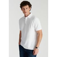 Polera Polo Roma Heritage Blanco Newman