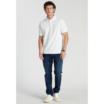 Imagen 2 del producto Polera Polo Roma Heritage Blanco Newman