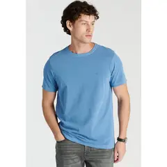NEW MAN - Polera Mieres Heritage Azul Newman