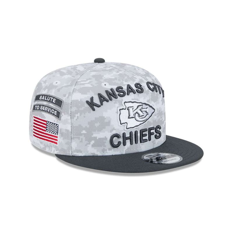 NEW ERA - Gorra 9Fifty Kansas City Chiefs NFL StS Charcoal