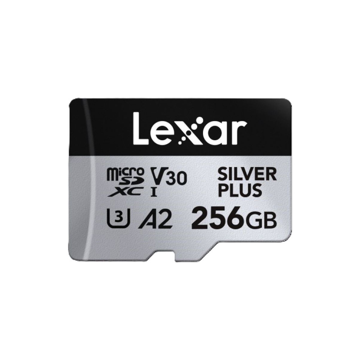LEXAR - Memoria Lexar Silver Plus MicroSd 256gb V30 A2 4k Uhd