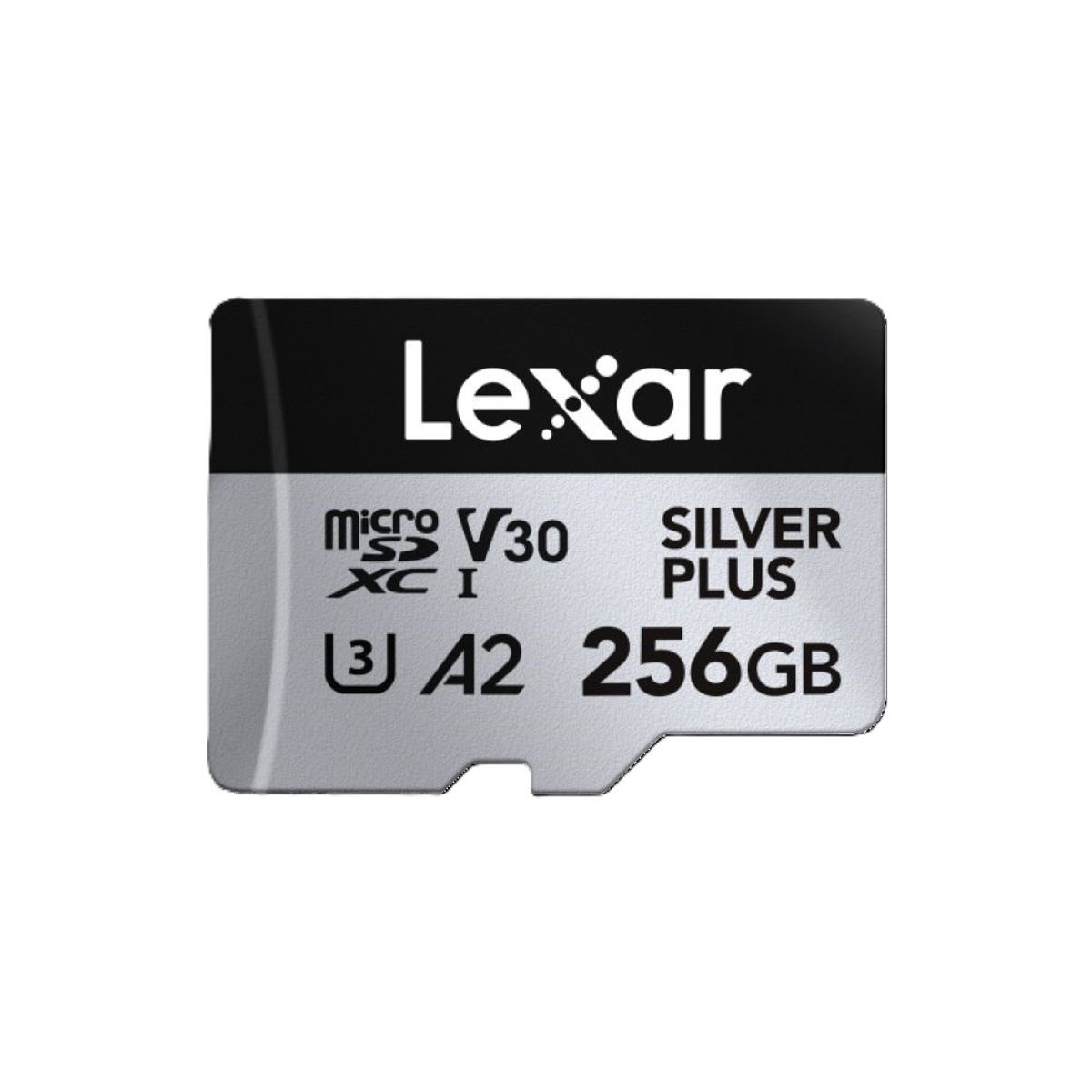 LEXAR - Memoria Lexar Silver Plus MicroSd 256gb V30 A2 4k Uhd