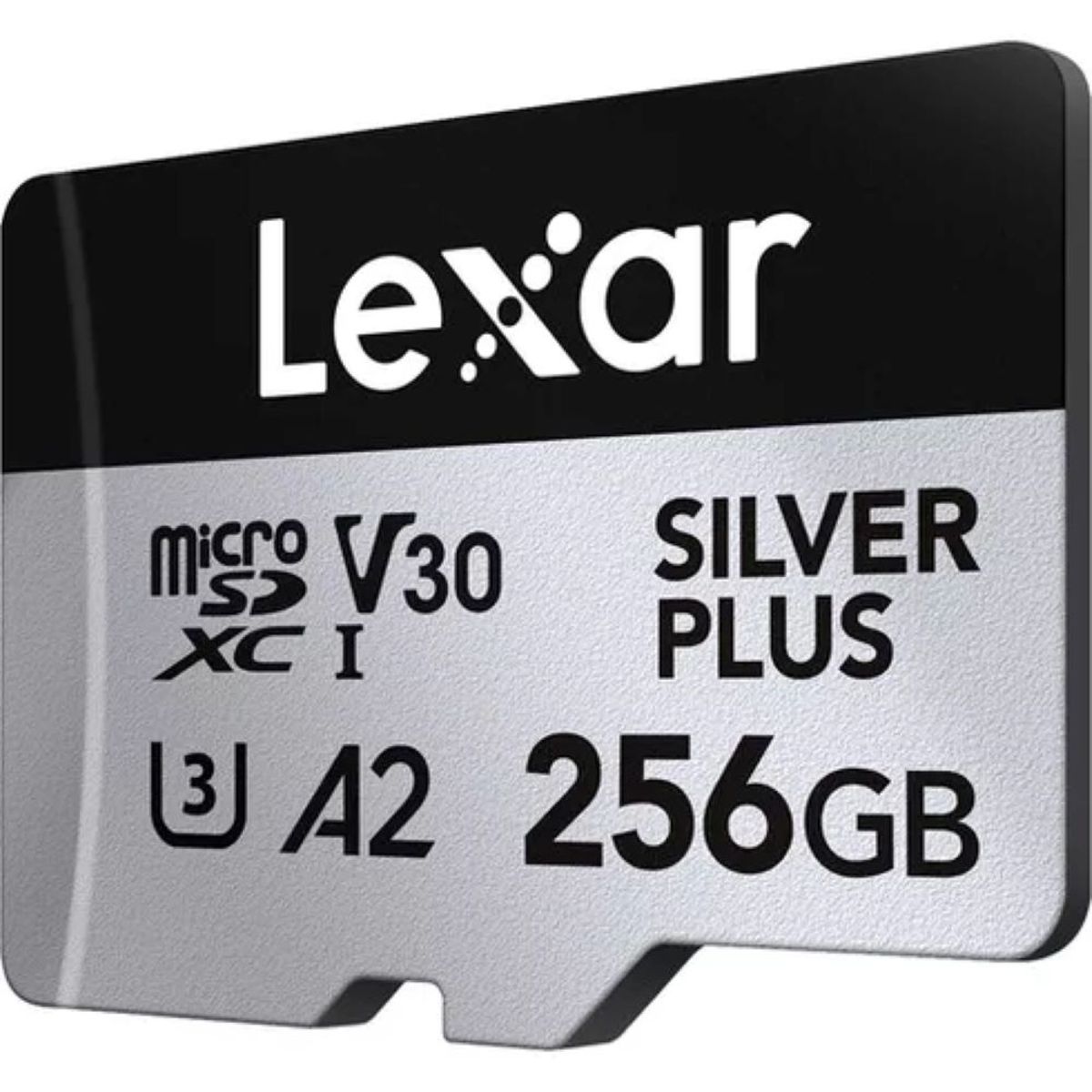 LEXAR - Memoria Lexar Silver Plus MicroSd 256gb V30 A2 4k Uhd