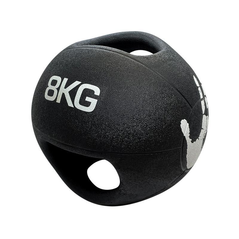 GENERICO - Balón medicinal con doble agarre 8 kgs