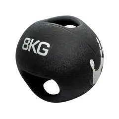 GENERICO - Balón medicinal con doble agarre 8 kgs